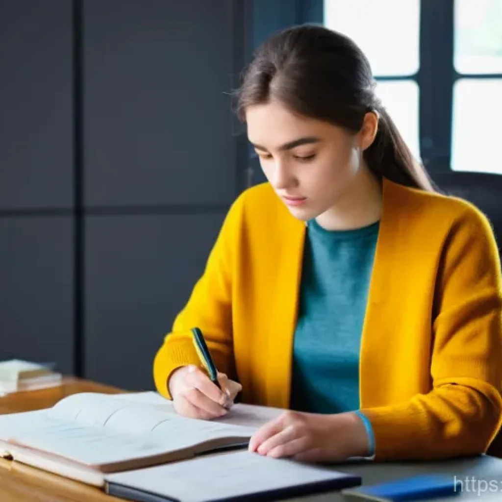 경매사 자격증 시험 준비 중의 유용한 자료 추천 - **Prompt 1: Dedicated Auctioneer Exam Preparation**
"A diligent young woman with a focused expre...
